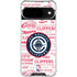 NBA Los Angeles Clippers Blast Logos Google Pixel 10 Clear Case